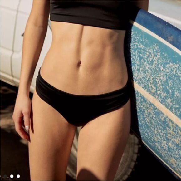 Free People x Dos Gardenias Rosebud Bikini Bottoms Size M - Picture 1 of 6